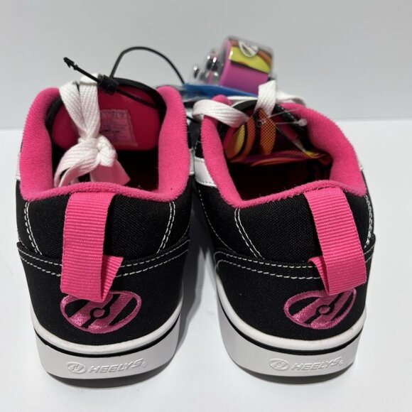 Heelys Women’s GR8 Pro Black/Pink Wheeled Shoes, Size 8 M - Picture 4 of 7